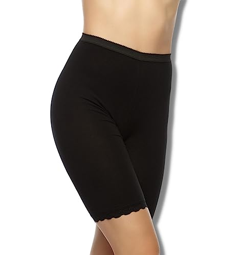 Gaine de rangement en coton bi-élastique taille haute Cotonella silhouette affinée lot de 2