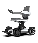 Robotic Foldable Electric Wheelchair Automatic Folding Power Chair 250W Motor Robotic Mobility Scooter Mobility Chair Smart Scooter 4 Wheel Drive 15 AH Battery 6 KMPH APP Control
