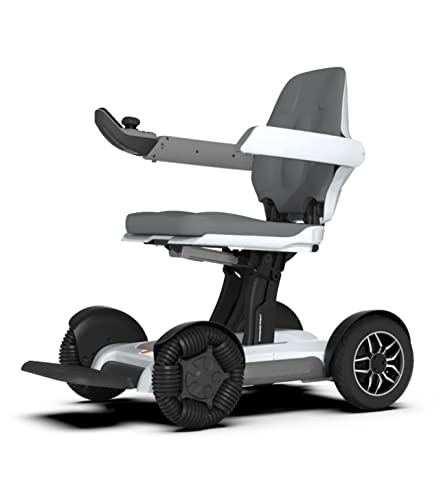 Robotic Foldable Electric Wheelchair Automatic Folding Power Chair 250W Motor Robotic Mobility Scooter Mobility Chair Smart Scooter 4 Wheel Drive 15 AH Battery 6 KMPH APP Control