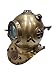 Marine Diving Helmet Replica Mark Anchor Engineering Nautical Antique Brown Finish Scuba Diving Divers Vinatge Helmet Home & Table Decor 18''