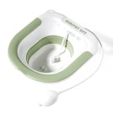 Bidet Portatile per WC per Chi Soffre di Emorroidi,Vasca Semicupio,Sitz Bath,Vasca da Bagn...