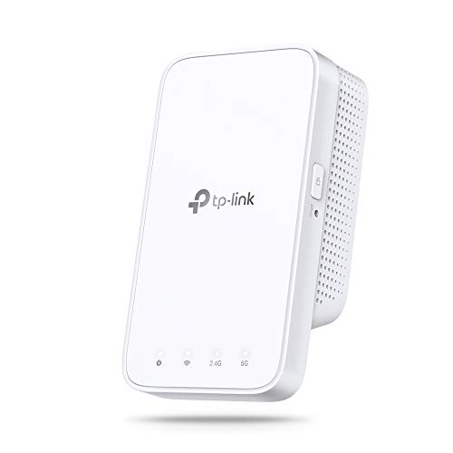 MERCUSYS OneMesh RE300 Mesh Ripetitore WiFi Wireless, Dual-Band 1200Mbps, Tecnologia, Compatibile con Modem Router, Bianco