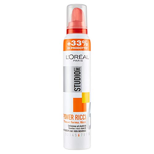 L'Oréal Paris Studio Line Power Ricci Mousse Capelli Ricci - 200 ml