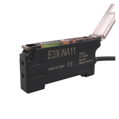 Capteur d'amplificateur à fibre optique E3X-NA11 pour rail DIN M3 M4