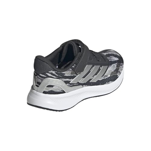 Image of adidas Kids' Marvel Run Falcon 5 Elastic Lace & Strap Shoe