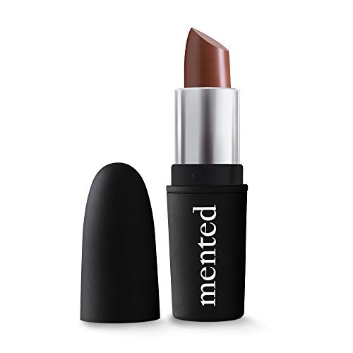 Semi Matte Nude Soft Brown Lipstick, Brown Bare, Vegan, Paraben-Free, Cruelty-Free - Mented Cosmetics