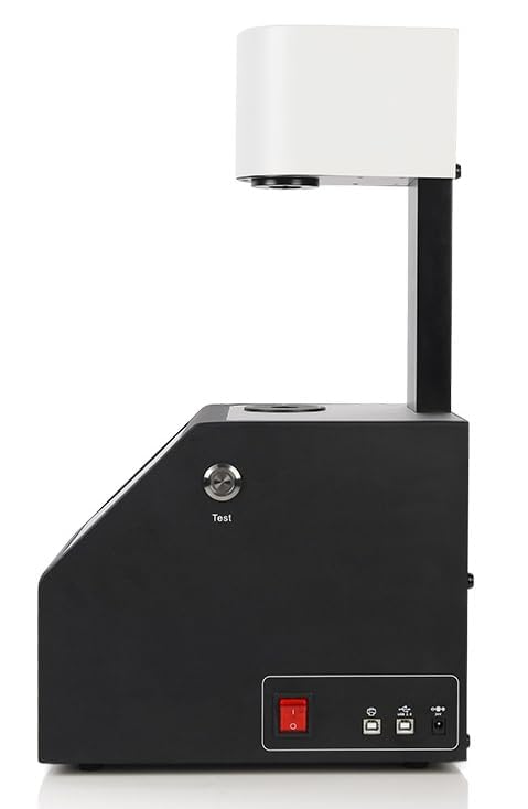 Color Haze Meter Professional Color Hazemeter with Measuring Aperture Φ20mm Double Standard ISO&ASTM CIE LAB XYZ Yxy LCh s-RGB βxy Observer Angle 2°/10° Spectrogram,Sample Chroma Value Display