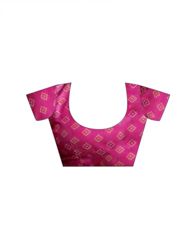 Image of MADHUHANSH Women's Cotton Linen Saree with Unstitched Blouse Piece and Floral Printed Pattern | Women Saree for Special Occasion | Stylish Modern Sarees
