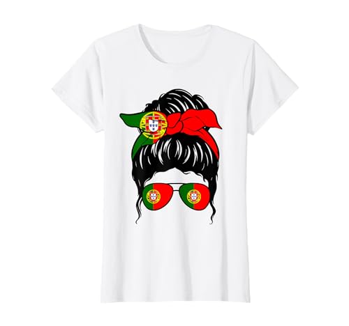 Portugal Fille Portugal Drapeau Portugais Femme Portugaise T-Shirt