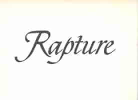 洋書　 Ron Raffaelli 「Rapture」　1975年 洋書 Ron Raffaelli 「Rapture」 1975年