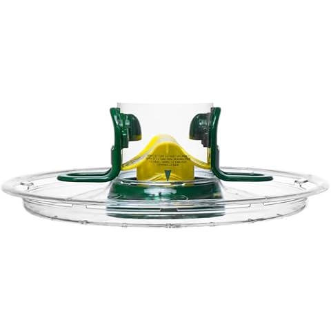 Seed Tray for Tube Solution 100, 150 and 200 Bird Feeder, Transparent Cover