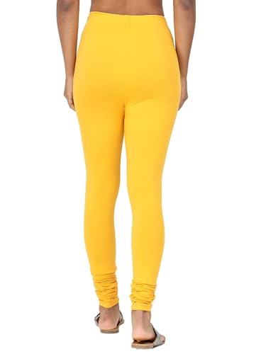 Image of Robinbosky Cotton Churidhar Leggings for Women - Stylish, Stretchable & Flattering Fit for All-Day Comfort