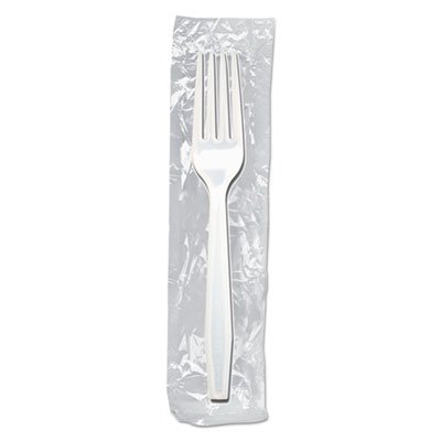 Enviroware Biod Hvy Wt Frk Indv Wrpd Whi 1M