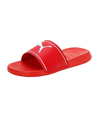PUMA Unisex-Adult Marine High Risk Red-White-Intense Red Slide - 10UK (39345202)