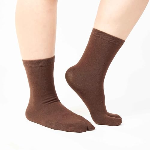 3 Pairs Flip Flop Socks Tabi Split Toe Socks Elastic Cotton Socks for Men Women4