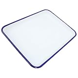 Plateau rectangulaire – la surface lisse de ce plateau de service est résistante aux rayures, ce qui garantit sa durabilité