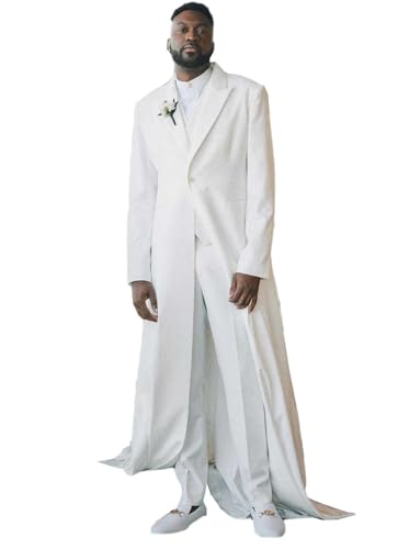 Costume 3 pièces homme veste gilet pantalon pour banquet fête et mariage