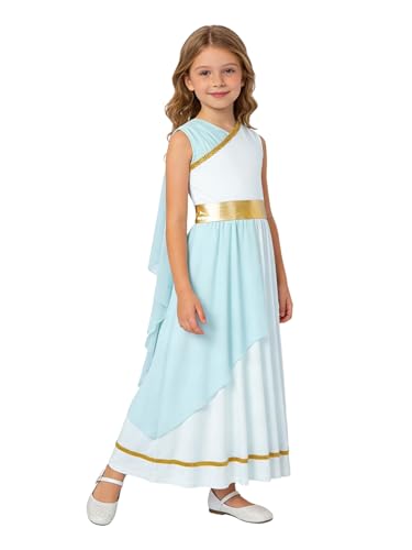 Disfraz toga griega para niñas vestido Atenea 8 Años