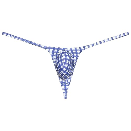 Sexy Men's Spandex G-String Thong Underwear Male Contour Pouch Swim Bikini Sports Posing Tangas Mini T-back