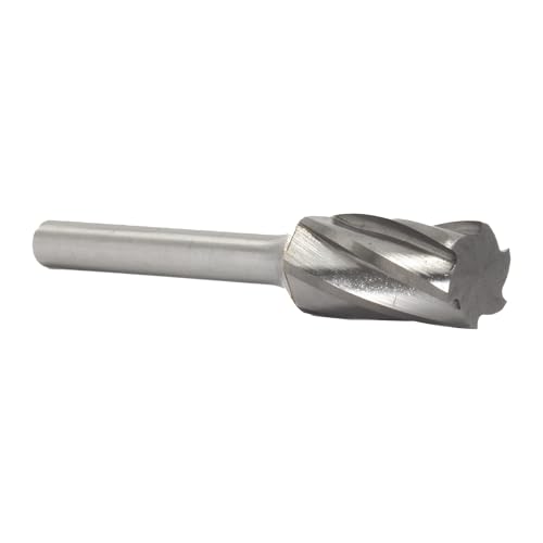 Image of Drill America SA-7NF Carbide Burr /Rotary File Cylindrical None-Ferrous for Aluminum 3 /4 inch Dia. x 1 inch Cut Length with 1 /4 inch Shank and 2-3 /4 inch Overall Length, DUL Series
