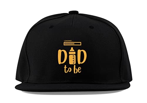 Casquette dad to be en coton noir réglable pour éviter la transpiration