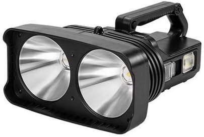 Outdoor LED High Brightness Searchlight Dual Lamp Flashlight