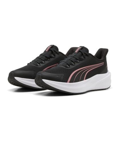 Puma Unisex Dasher Lite SLIPTECH Straßen-Laufschuh, Black-Dusky Rosewood White, 38.5 EU – Ansicht 2
