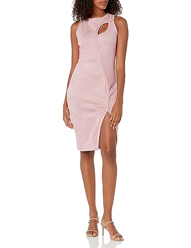 Image of Guess Women's Fitted Cutout Tank Dress with Slit