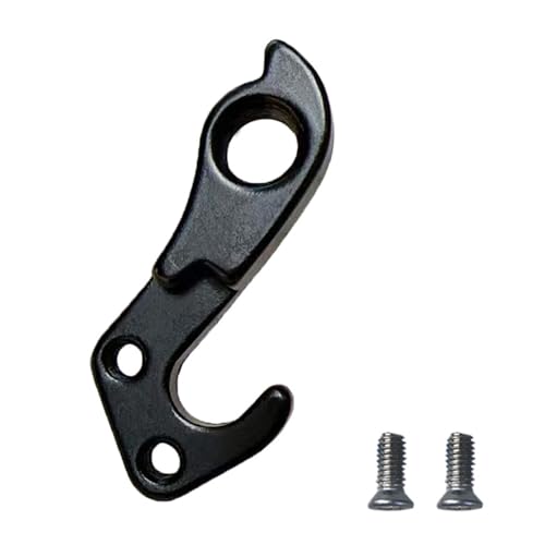 Tinkber 1 Pieza Gancho de Cola Bicicleta, Desviador Trasero de Gancho Cola de Bicicleta, Gancho Cola de Bicicleta de Aleación de Aluminio, para Bicicleta 322175 Tepr Compatible con Aluminio (Negro)
