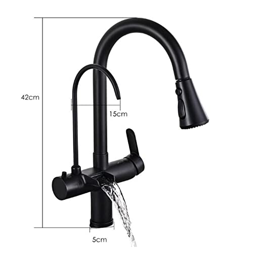 Robinet de cuisine 3 voies cascade LWX design premium - 5