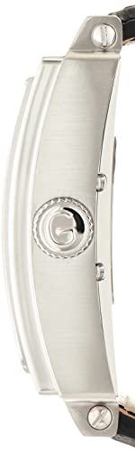 Gevril Men's Avenue of America Swiss Automatic Watch, Genuine Italian Black Handmade Leather Strap with Tang Buckle2