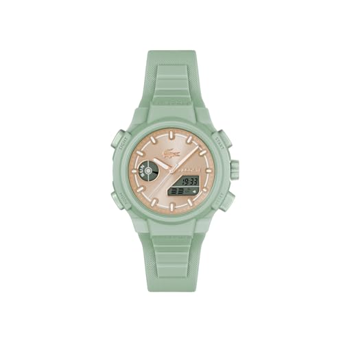 Lacoste Reloj de Cuarzo Multifuncional Analógico-Digital para...