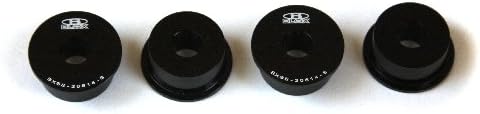 S2000 Steering Rack Rigid Bushing Kit, Black