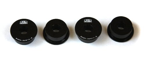 S2000 Steering Rack Rigid Bushing Kit, Black