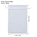 ANZNKU 50 Pack Organza Bags 5 x 7 Inch, White Sheer Favor Mesh Bags Drawstring, Gift Bag Small Size, Mesh Bag Drawstring For Wedding Party