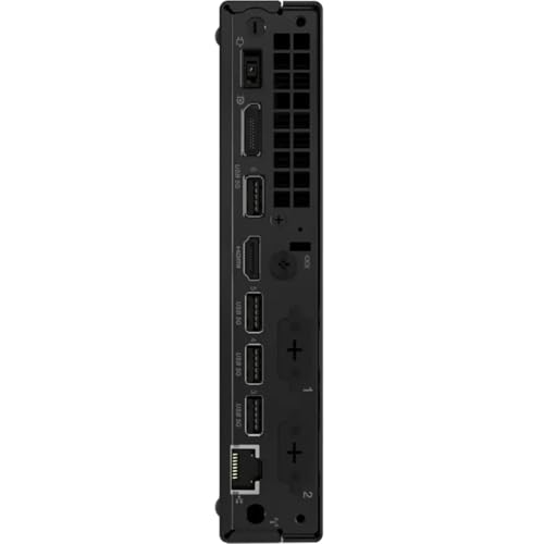 Image of Lenovo ThinkCentre M60q Chromebox Tiny Desktop Computer, Intel Celeron 7305 1.1GHz, 4GB RAM, 64GB eMMC, Chrome OS, Black