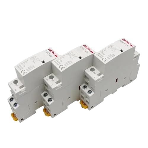Contacteur modulaire 2P 16A anti surchauffe pour tableau électrique