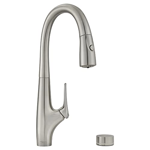 American Standard 4902330.075 Saybrook - Grifo de cocina filtrado de doble pulverización en acero inoxidable