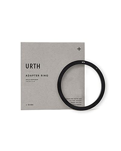 Urth 72mm Adapter Ring for 100mm Square Filter Holder - Minimalist Black Magnalium