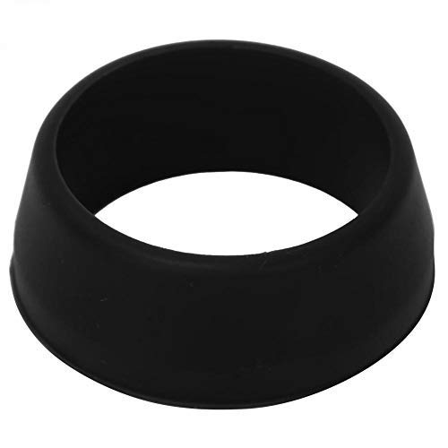 Sattelstütze Silikon Ring, 10 STÜCKE wasserdichte Silikon Fahrrad Sattelstütze Ring Gummi O Ring Fahrrad Sattelstütze Abdeckung(Schwarz)