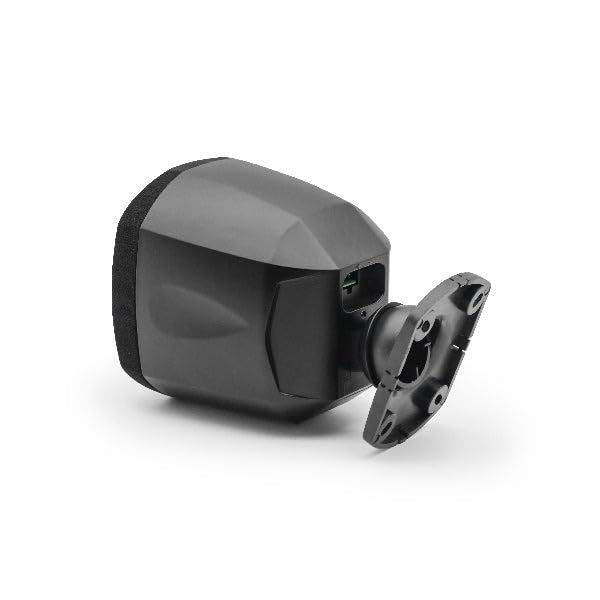 Image of Mini Cube 3 inch Swivel Speaker - 40W Each (Amp Needed), 8 Ohm, Wired, Wall Mountable with Bracket, High-Volume Surround Sound for Home Theatre, Office, Restaurant, Retail - Black