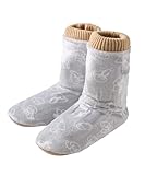 レディース ブーツタイプ ウチコレ てらおかなつみコラボ AUY984ルームシューズ