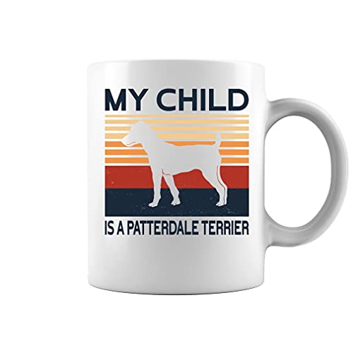 My Child Is a Patterdale Terrier Mug - Two Sides Printed