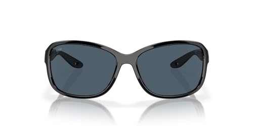 Costa Del Mar Seadrift Sunglasses, Black/Grey 580P, 58