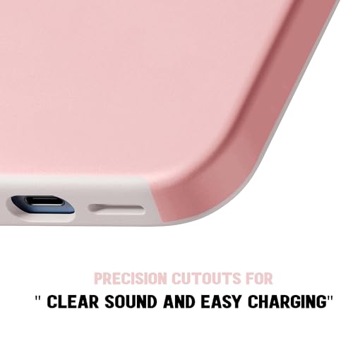 Image of Kratos Soft Silicone Case Cover Compatible with iPhone 15 Plus - Everyday Comfort Protection, Wireless Magnetic Charging Case with Raised Edge Camera & Screen Protection, Shock-Resistant Design