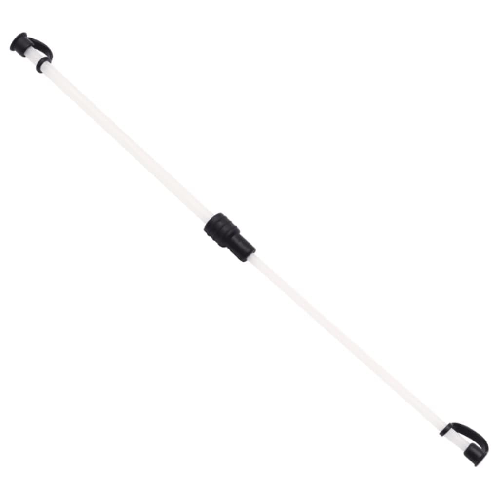 Bremsenentlüfter Weiß und Schwarz 0,2 L Bremsflüssigkeit-Handpumpe mit transparentem Ablassschlauch 29,5 x 5,5 cm für Werkstatt, Auto, Reparatur und Montage