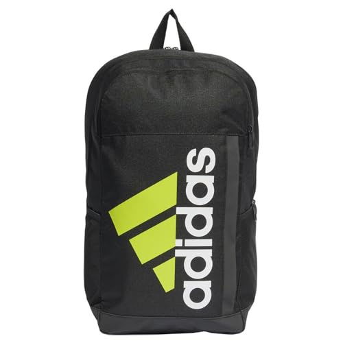 adidas Unisex - Adulto Motion SPW Graphic Backpack, black/solar slime/white, One size