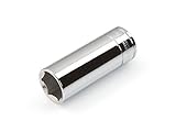 TEKTON 14198 3/8-Inch Drive by 17 mm Deep Socket, Cr-V, 6-Point