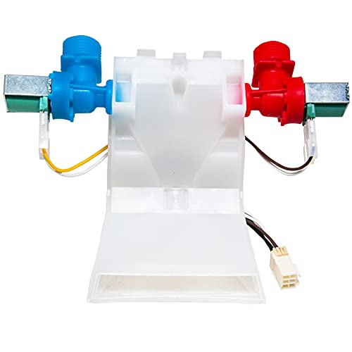 W10144820 Washer Water Inlet Valve Washing Machine Replacement Part Replace WPW10144820, WPW10144820VP, W10311458, AP4371093, AP6015761, EAP11749042,...