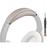 SOULWIT ヘッドバンド ヘッドバンドパッド Sony WH-1000XM3 (WH1000XM3) 用 headband 交換 クッション ヘッドホンバンド ヘッドセットバンド 替えバンドキット 一体型 (シルバー)